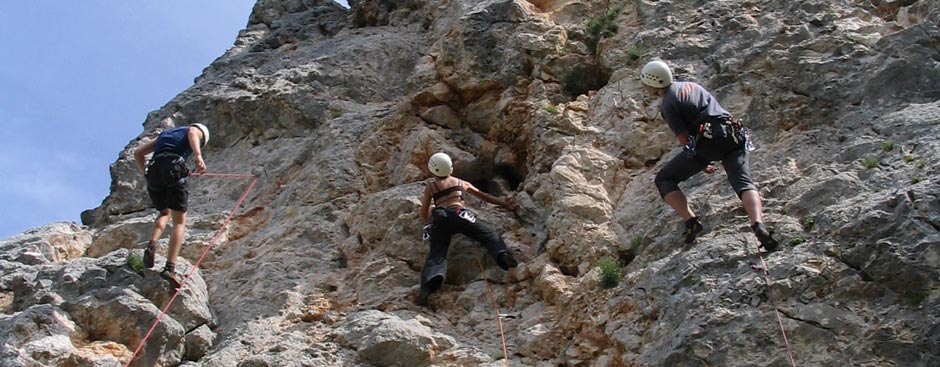 Kletterkurs in Slowenien