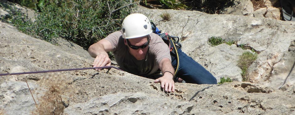 Klettern, climbing in Slowenien